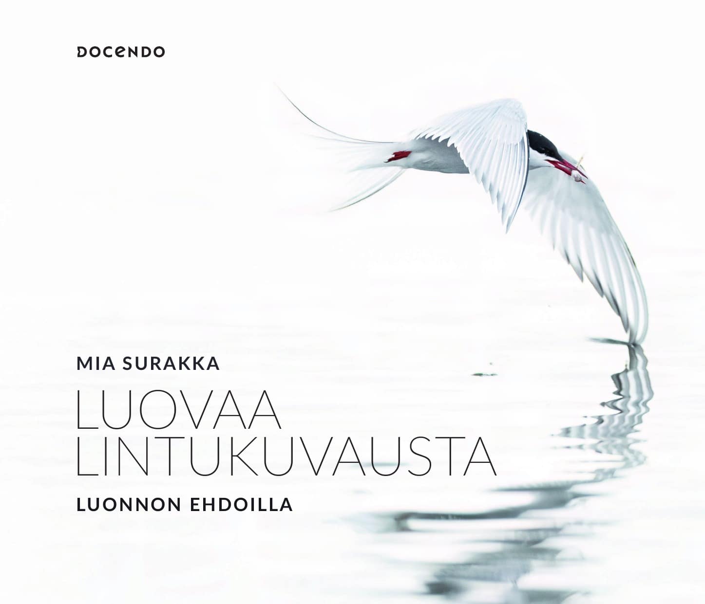 Luovaa lintukuvausta luonnon ehdoilla -kirjan kansi